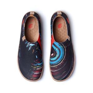 UIN Men's Shoes Slip On Casual Knit  Comfort (Vinyl of 90s Toledo I)